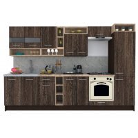 Bucatarie COSSY NEW 310 A1 Wenge / Decor 7648